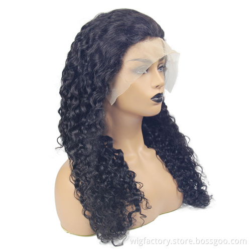 cuticle aligned human hair wigs for black women with large heads wholesale price afro hair wigs for black women
